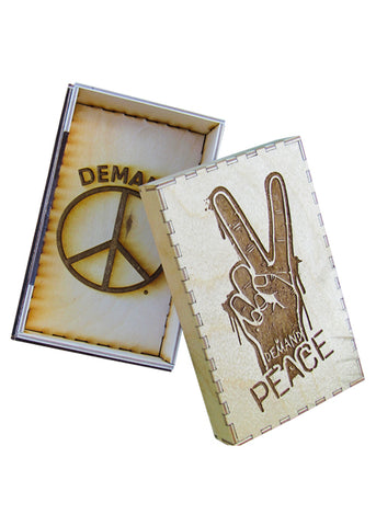 Demand Peace™ Wooden Box